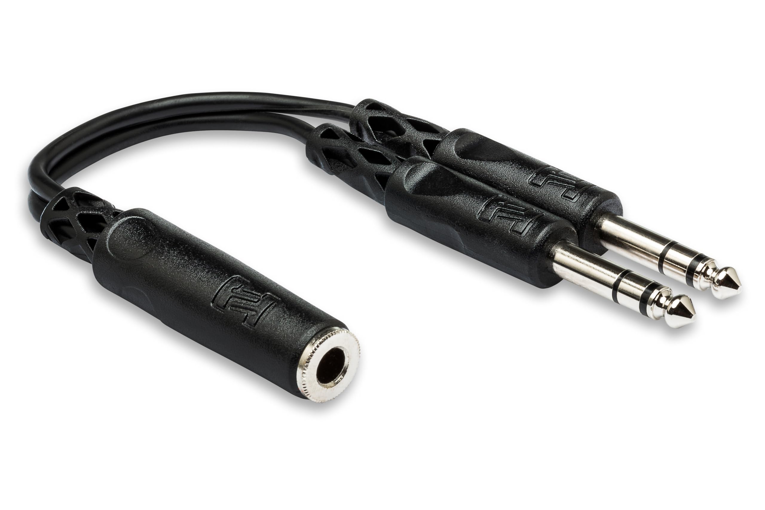 Amazon.com: Hosa YPP-308 1/4 Inch TRSF to Dual 1/4 Inch TRS Y